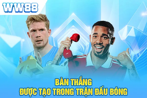 Bàn thắng được tạo trong trận đấu bóng